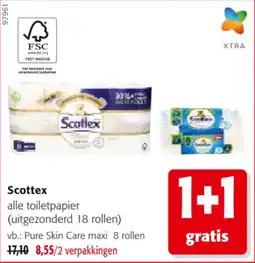 Colruyt Scottex pure skin care maxi aanbieding