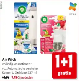 Colruyt Air wick automatische verstuiver katoen & orchidee aanbieding