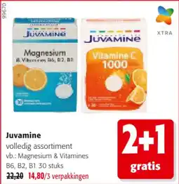 Colruyt Juvamine Magnesium & Vitamines B6, B2, B1 aanbieding