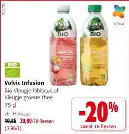Colruyt Volvic Infusion Hibiscus aanbieding