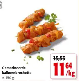 Colruyt Gemarineerde kalkoenbrochette aanbieding