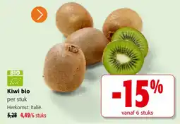 Colruyt Kiwi bio aanbieding