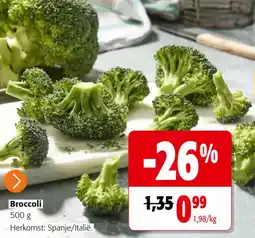 Colruyt Broccoli aanbieding