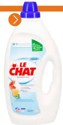 Colruyt Le Chat Sensitive vloeibaar wasmiddel aanbieding