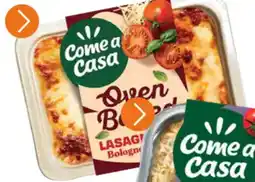 Colruyt Come a casa oven baked lasagne bolognese aanbieding