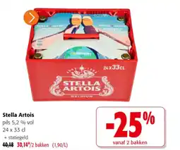 Colruyt Stella Artois aanbieding