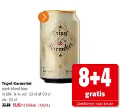 Colruyt Tripel Karmeliet aanbieding