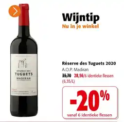 Colruyt Réserve des Tuguets 2020 aanbieding