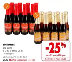 Colruyt Lindemans aanbieding