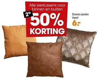 Kwantum Sierkussens voor binnen en buiten aanbieding
