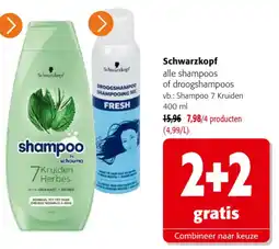 Colruyt Schwarzkopf aanbieding