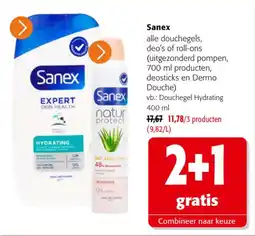 Colruyt Sanex aanbieding