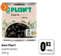 Colruyt Boni Plan't aanbieding