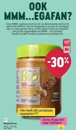 Delhaize Biopindakaas aanbieding