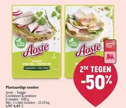 Delhaize Plantaardige sneden aanbieding