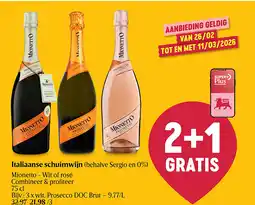Delhaize Italiaanse schuimwijn aanbieding