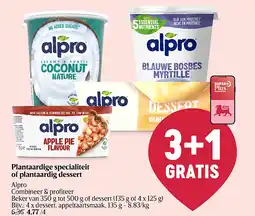 Delhaize Plantaardige specialiteit of plantaardig dessert aanbieding