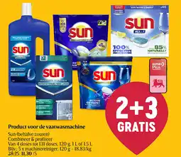 Delhaize Product voor de vaatwasmachine aanbieding