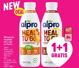 Delhaize Meeneemmaaltijd met soja en haver aanbieding