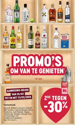 Delhaize Sterkedrank aanbieding