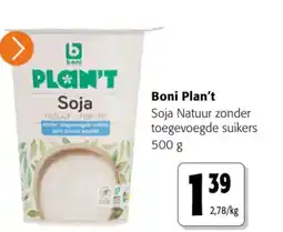 Colruyt Boni Plan't aanbieding
