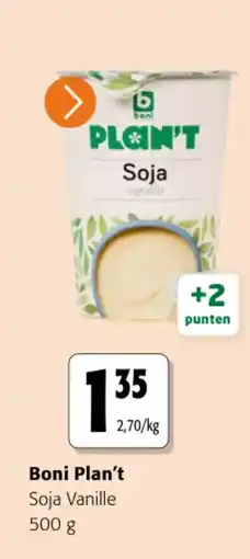 Colruyt Boni Plan't aanbieding