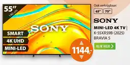 Expert Sony Mini Led 4K TV aanbieding