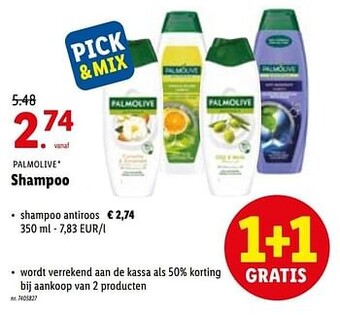 Lidl Shampoo antiroos aanbieding