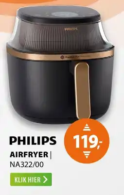 Expert Philips airfryer NA322/00 aanbieding