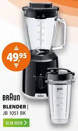Expert Braun Blender JB 1051 BK aanbieding