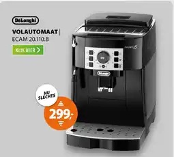 Expert DeLonghi Volautomaat ECAM 20.110.B aanbieding