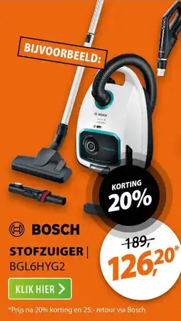 Expert Bosch Stofzuiger BGL6HYG2 aanbieding