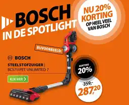 Expert Bosch Steelstofzuiger aanbieding