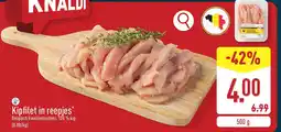 ALDI Kipfilet in reepjes aanbieding