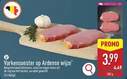 ALDI Varkensoester op Ardense wijze aanbieding