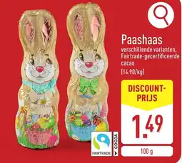 ALDI Paashaas aanbieding