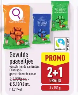 ALDI Gevulde paaseitjes aanbieding