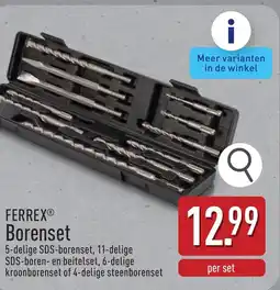 ALDI Ferrex borenset aanbieding