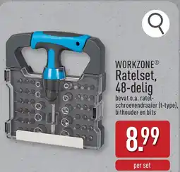 ALDI Workzone ratelset, 48-delig aanbieding