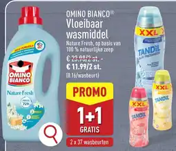 ALDI Omino bianco vloeibaar wasmiddel aanbieding