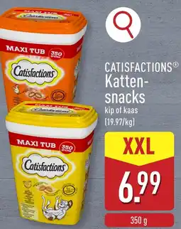ALDI Catisfactions katten- snacks aanbieding