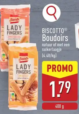 ALDI Biscotto boudoirs aanbieding