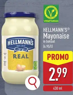 ALDI Hellmann's mayonaise aanbieding