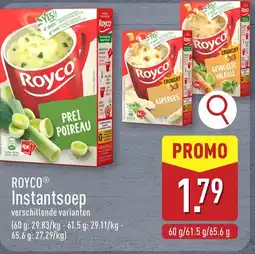ALDI Royco instantsoep aanbieding