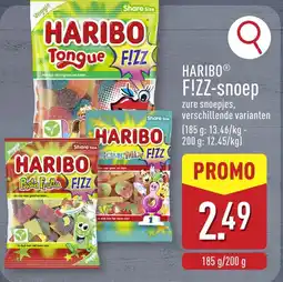 ALDI Haribo f!zz-snoep aanbieding