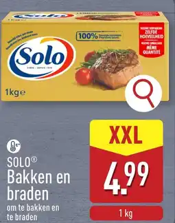 ALDI Solo bakken en braden aanbieding