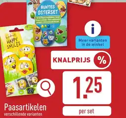 ALDI Paasartikelen aanbieding