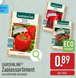 ALDI Gardenline zaaiassortiment aanbieding
