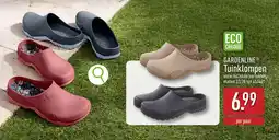 ALDI Gardenline tuinklompen aanbieding