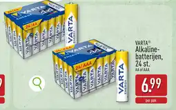 ALDI Varta alkaline- batterijen, 24 st. aanbieding